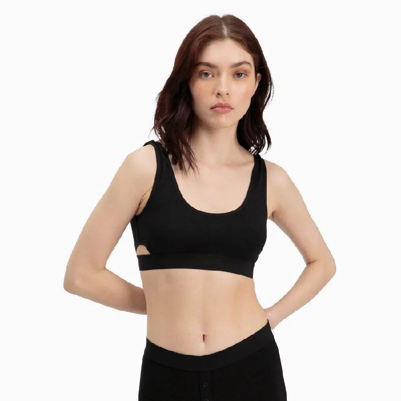 Scoop Bralette (Black)