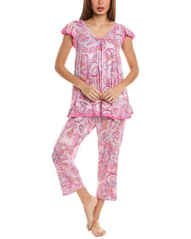 Ellen Tracy 2Pc Top & Pant Set