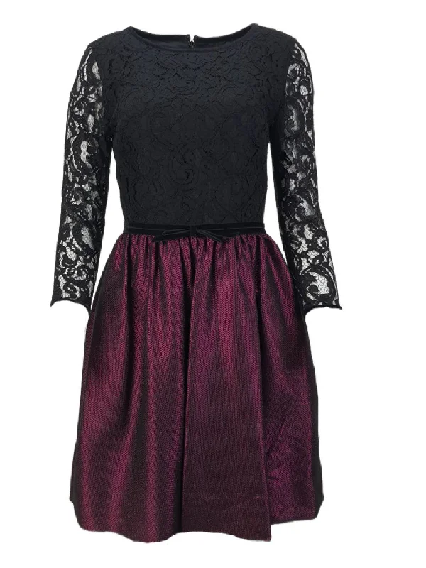 ERIN Women's Black Lace Dress #41114903400 6 NWT